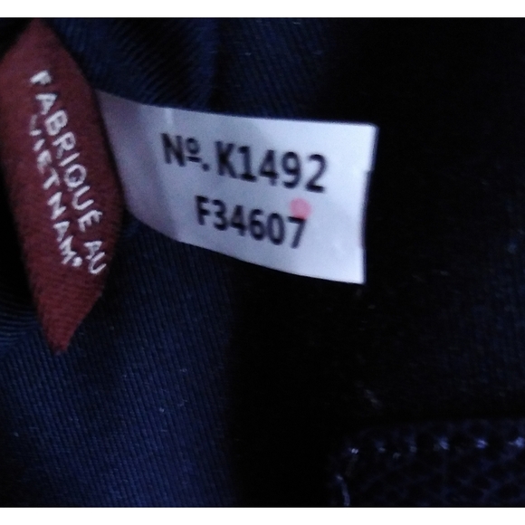 Vintage Authentic Coach Navy Handbag Medium Size - Picture 9 of 12